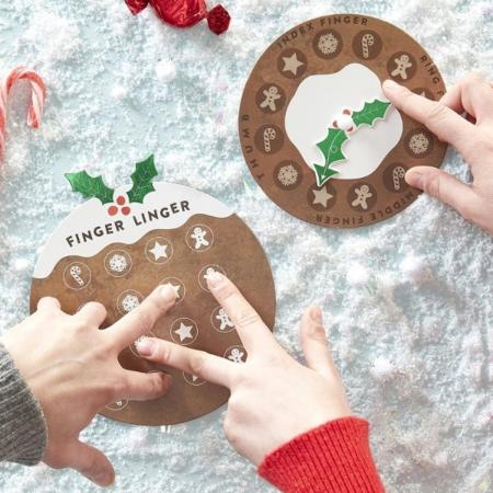 Novelty Christmas – Finger linger (Twister) Spel