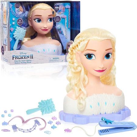 Disney - Frozen 2 - Kappershoofd Elsa - Luxe-Editie