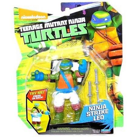 Ninja Turtles - Blister met beweegbare figuur 12 cm VECHTER met accessoires - ASST (Serie TV)