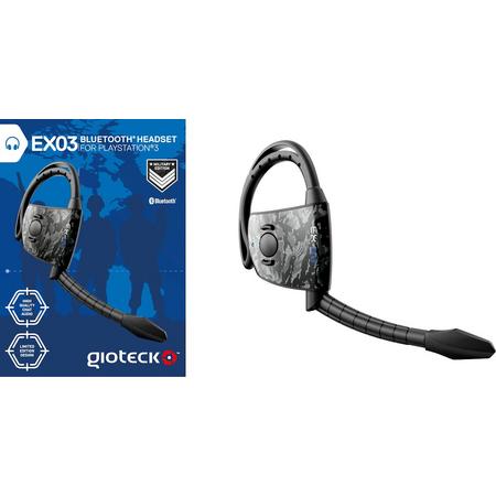Gioteck EX-03 Wireless Bluetooth Chat Headset - Military Edition (PS3)