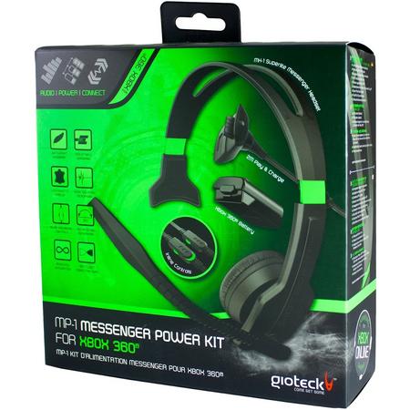 Gioteck Mp-1 Messenger Power Kit Xbox 360