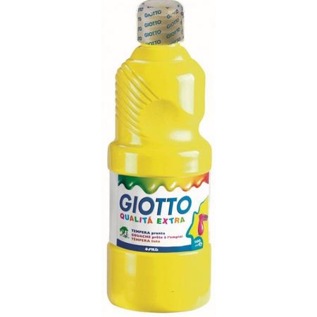 Giotto Bottle 500 ml Giotto poster paint primary yellow