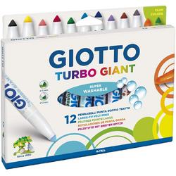 Giotto Box of 12 fiber pens Turbo Giant