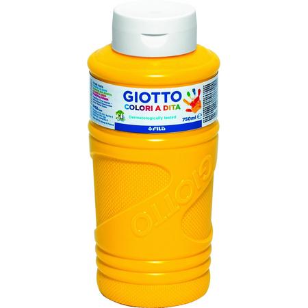 Giotto Finger Paint - 750 ml Yellow