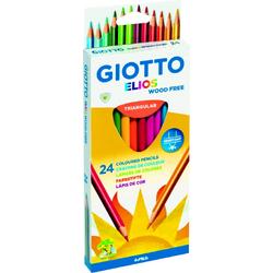 Giotto Hanging box of 24 colored pencils ELIOS TRI
