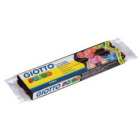 Giotto boetseerpasta Pongo zwart pak van 450 g