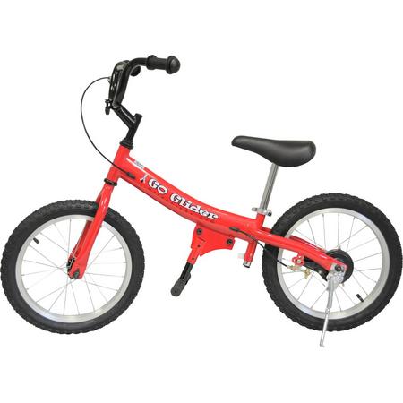 Glide Bike 16 inch loopfiets rood
