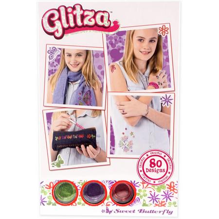 Glitza - Sweet Butterfly 80 Designs - Glittertattoos