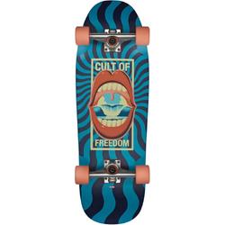 Globe Dealer oldschool skateboard 29.5 Cult of Freedom / blue