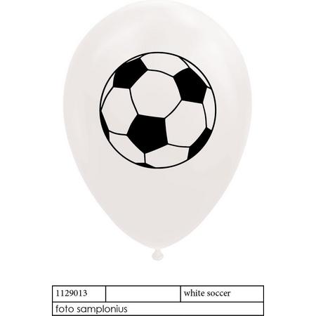 8 Latex Ballonnen Voetbal