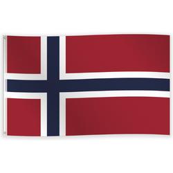 Vlag Noorwegen 90 x 150 cm