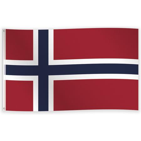 Vlag Noorwegen 90 x 150 cm