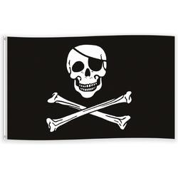 Vlag piraat 90 x 150 cm