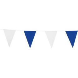 Globos Nordic Vlaggenlijn 10 Meter Polyetheen Blauw/wit