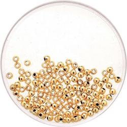 10x stuks metallic sieraden maken kralen in het goud van 10 mm - Kunststof waskralen voor armbandje/kettingen