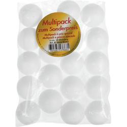 Piepschuim hobby knutselen vormen/figuren zak van 19x stuks ronde ballen/bollen van 5 cm
