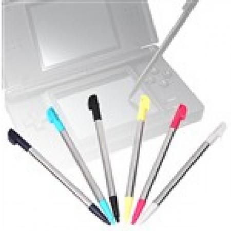 DSI XL Metallic uitschuifbare stylus pennen set - 6 in 1