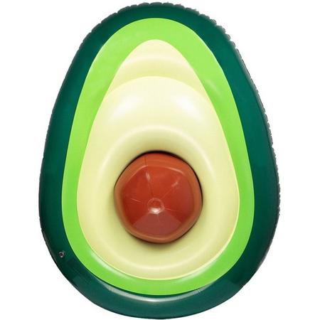 Opblaasbare avocado met pit - Avocado luchtbed - Strandbal - Limited Edition