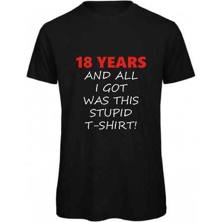 18 years and all i got was this stupid t-shirt (M)