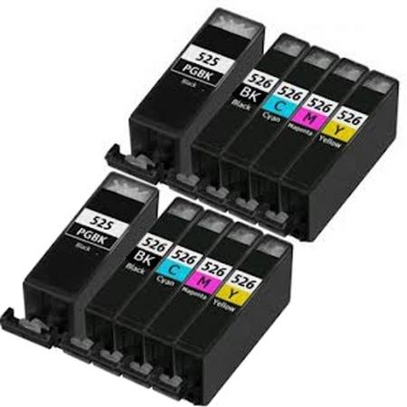 ACTIE: Canon PGI-525 / CLI-526 inkt cartridges set (10st) Huismerk