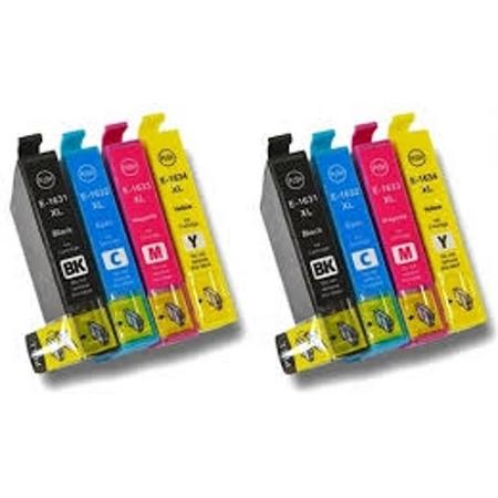 ACTIE: Epson T1636 inkt cartridge Multipack (set 8x) - Huismerk