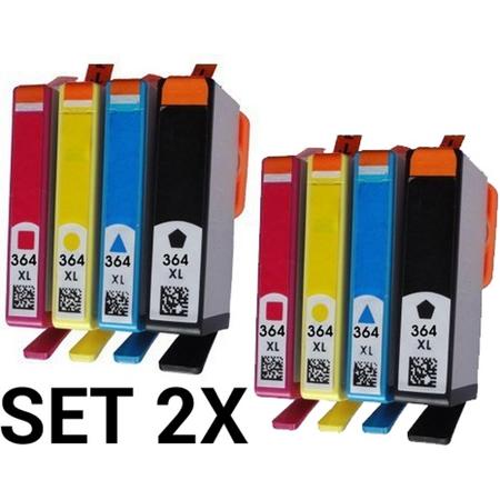 ACTIE: Huismerk voor HP 364XL cartridges (2 x 4 pack)