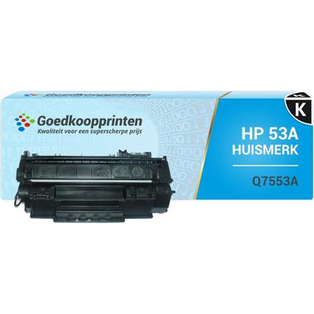 Huismerk voor HP 53A toner / HP Q7553A toner Zwart (3000 afdrukken)