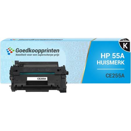 Huismerk voor HP 55A toner / HP CE255A toner Zwart (7.000 afdrukken)