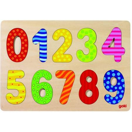 Goki 0-9 getallen puzzel 10-delig