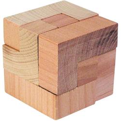   De toverkubus: iq puzzel hout