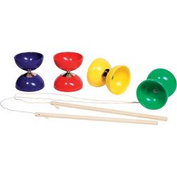 Goki Diabolo with 2 wooden sticks and string