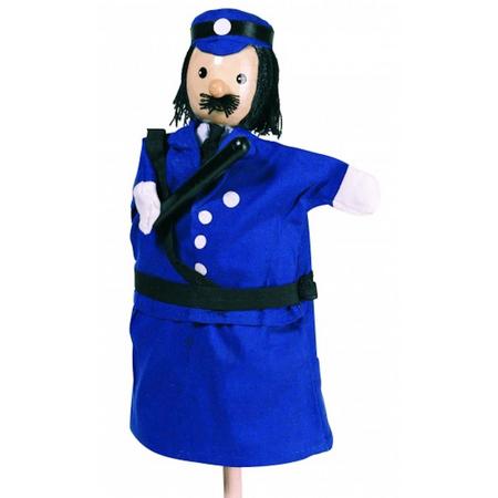 Goki Handpop Politie 27cm