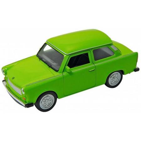Goki Metalen auto: trabant 601 groen
