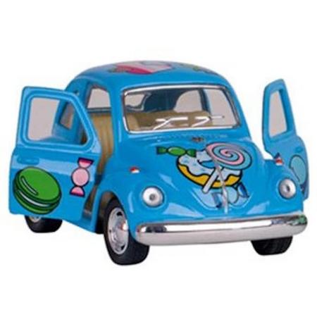 Goki Miniatuuurauto Vw Beetle Blauw 9,5 Cm