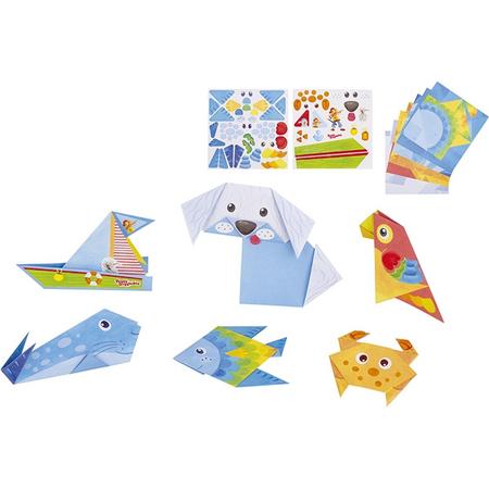 Goki Origami Peggy Diggledey Met Stickers 20 X 20 Cm 14 Stuks