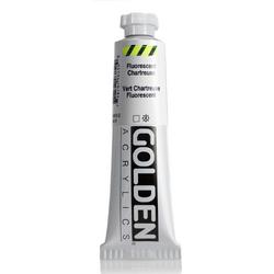Golden Heavy Body Acrylverf Serie 5 Fluorescent Chartreuse (4615)
