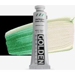 Golden Heavy Body Acrylverf Serie 7 Interference Green (Fine)