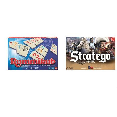 Duospeelset 2 spellen Rummikub en Stratego - Bord/Gezelschapsspel