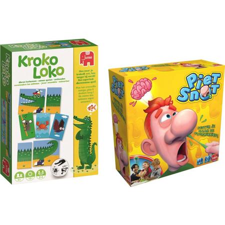 Kinderspelvoordeelset Piet Snot & Kroko Loko Kinderspel