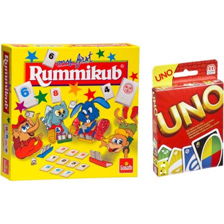 Spelvoordeelset My First Rummikub/ Mijn Eerste Rummikub & Uno