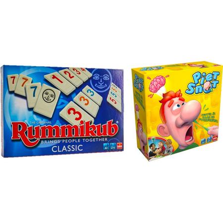 Spelvoordeelset Rummikub Original - Gezelschapsspel & Piet Snot