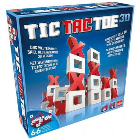 Tic Tac Toe 3D - Boter Kaas en Eieren 3D - Goliath