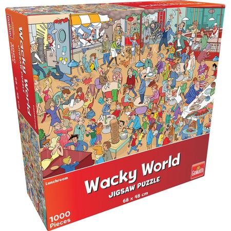Wacky World - Lunchroom - Legpuzzel, van Goliath