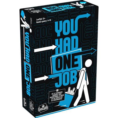 You Had One Job (NL) - Kaartspel - Je hebt maar een taak, verpest het niet!