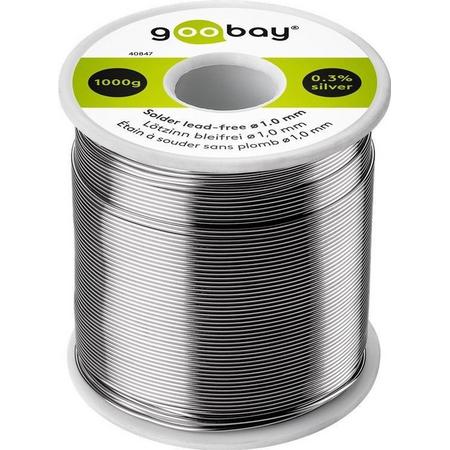 Goobay Loodvrije soldeertin 1mm - 1000g