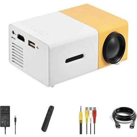 Mini Beamer Full HD 1080P - Mini Projector Led - Draagbare Pocket Beamer - Portable - Presentaties / Films / Games- Mini beamer - Kleine Beamer - Beamer voor onderweg - Projector - HDMI Beamer - Mini Projector