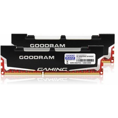 DDR3 LED 16GB PC1600 CL10 GoodRam 2x8GB KIT retail