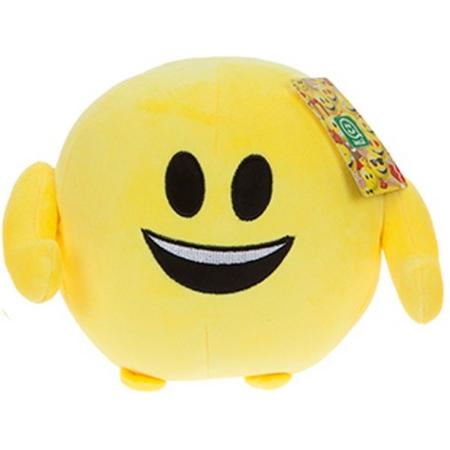 Gosh! Designs Knuffel Imoji Ball Big Smile 18 Cm Pluche Geel