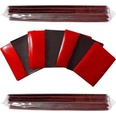 GottaGets – Speelkaartsleeves – Kaart Hoesjes – 100 stuks – 66x91mm – Rood