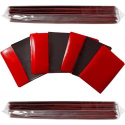 Speelkaartsleeves – Kaart Hoesjes – 100 stuks – 63x90mm – Rood